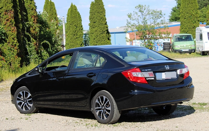 Honda Civic cena 48900 przebieg: 130000, rok produkcji 2016 z Pruszków małe 154